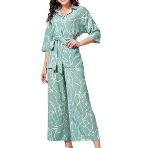 Abstract Line Print Co-Ord Set