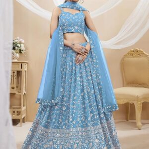 Sky Blue Lehenga Set