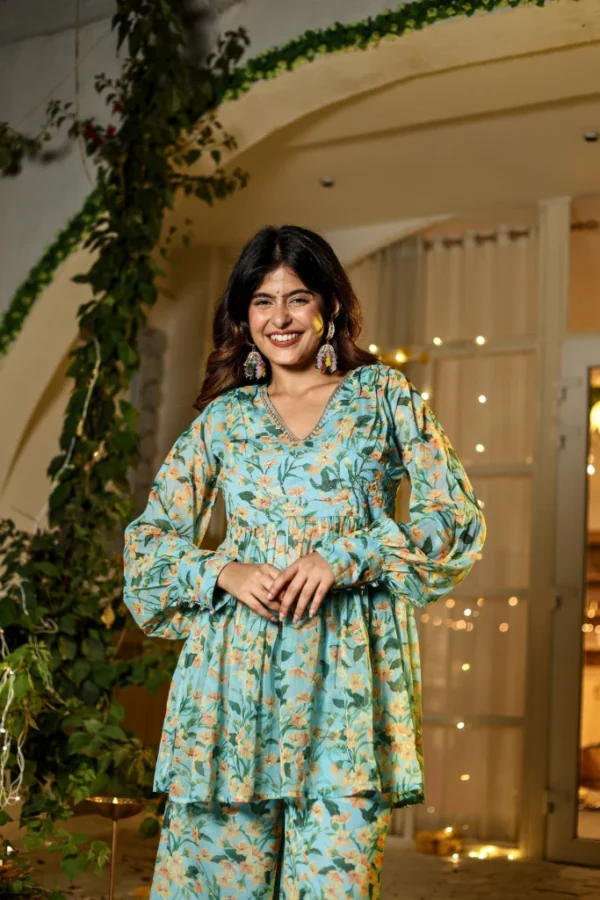 Tulip Chiffon Co-Ord Set - Image 4