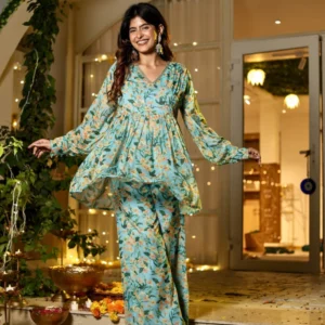 Tulip Chiffon Co-Ord Set